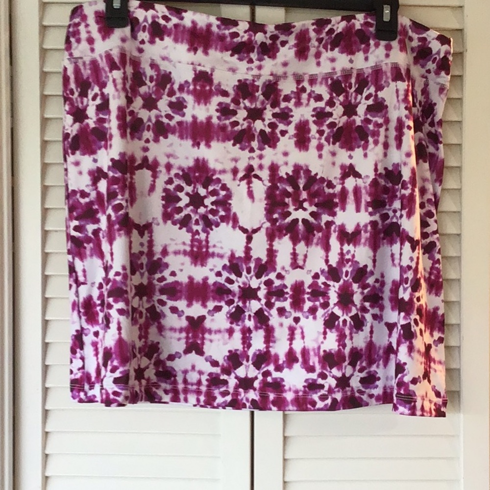 Reel Legends swim skirt/coverup tie dye SizeXL